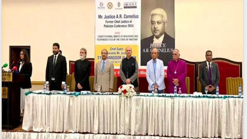 Pakistan Christian News image of Justice Shah Advocates for Minority Representation in Higher Judiciary