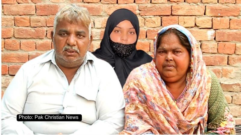 Pakistan Christian News image of Christian Parents' Desperate Plea for Justice as 11-Year-Old Laiba Remains with Abductor